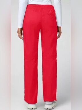 J. Crew Women Wide-Leg Pants in Bright Red Size 12